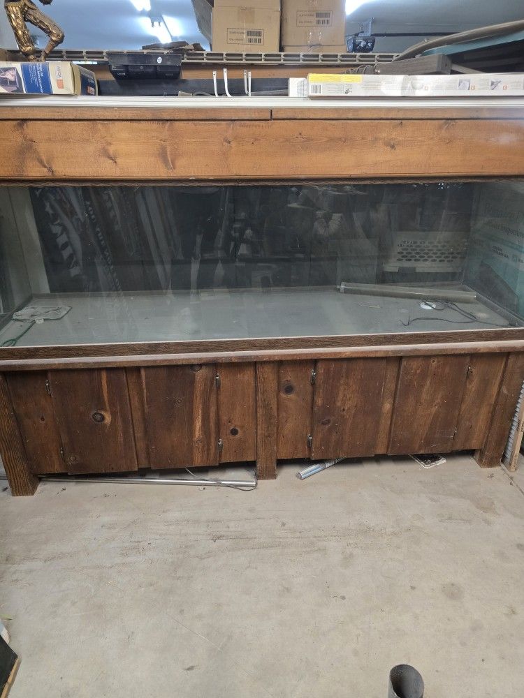 2 Hundred Gallon Glass Fish Tank 
