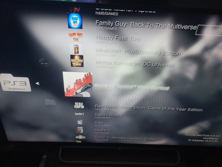 Modded Ps3