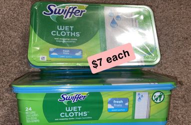 Swiffer wet cloths