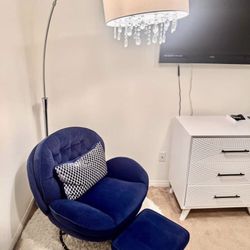 Chair/foot Stool Lamp