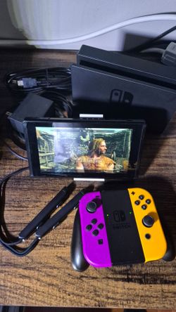 Nintendo switch V2 with chip