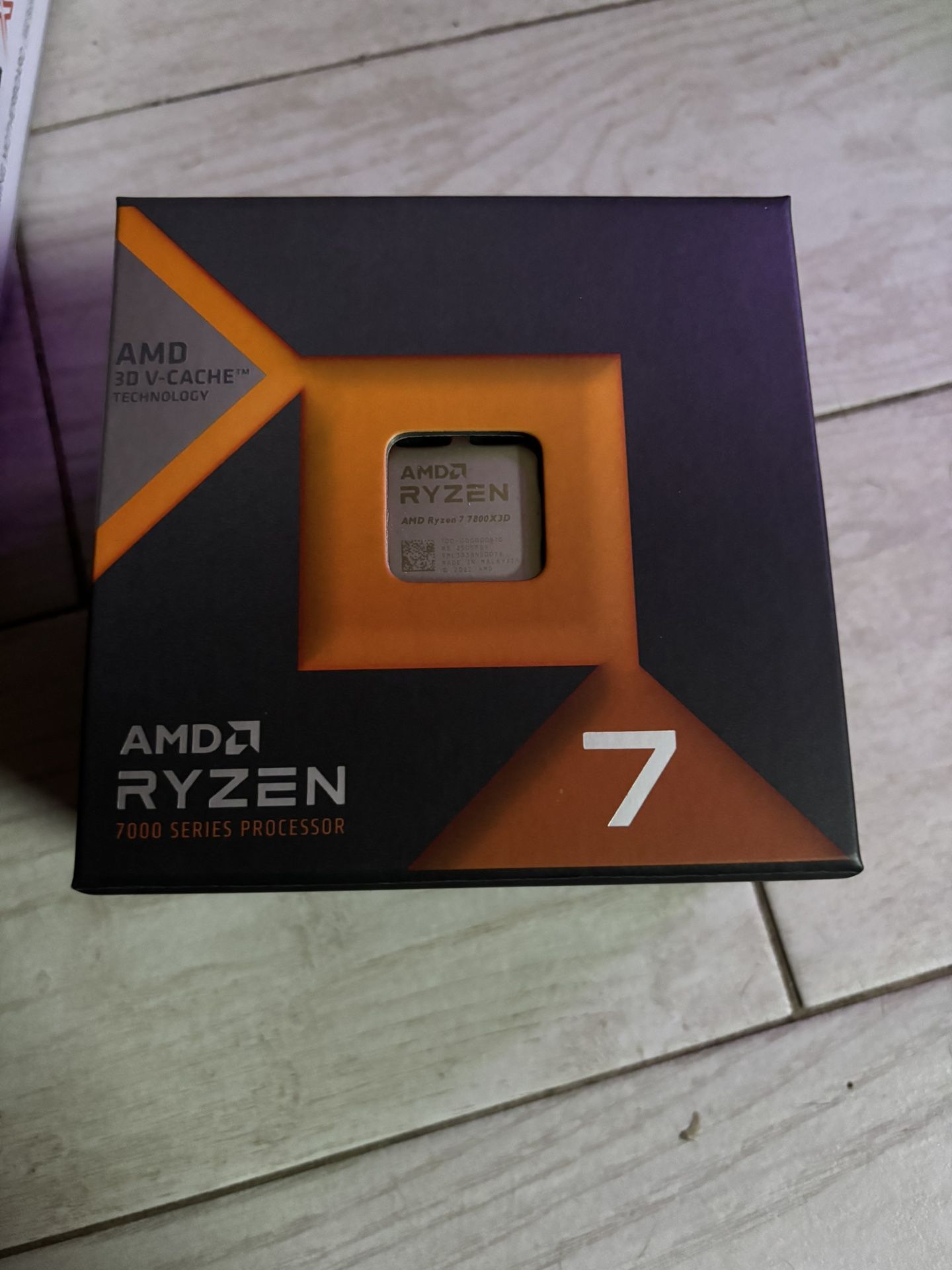 Ryzen 7800 3DX CPU