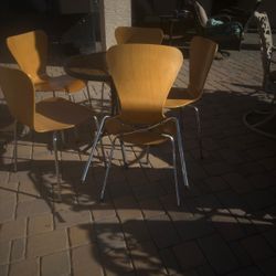 Table And 5 Chairs 