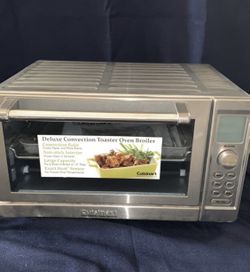 Deluxe convection toaster oven broiler by cuisinart