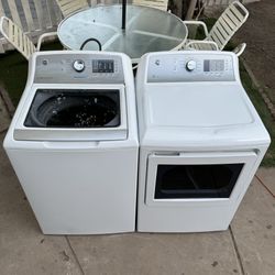 Washer And Dryer Set GE HIGH EFFICIENCY EXTRA CAPACITY 