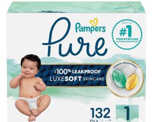 Pampers Pure Diapers Size 1