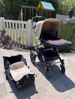 Bugaboo Cameleon Stroller with bassinet attachment