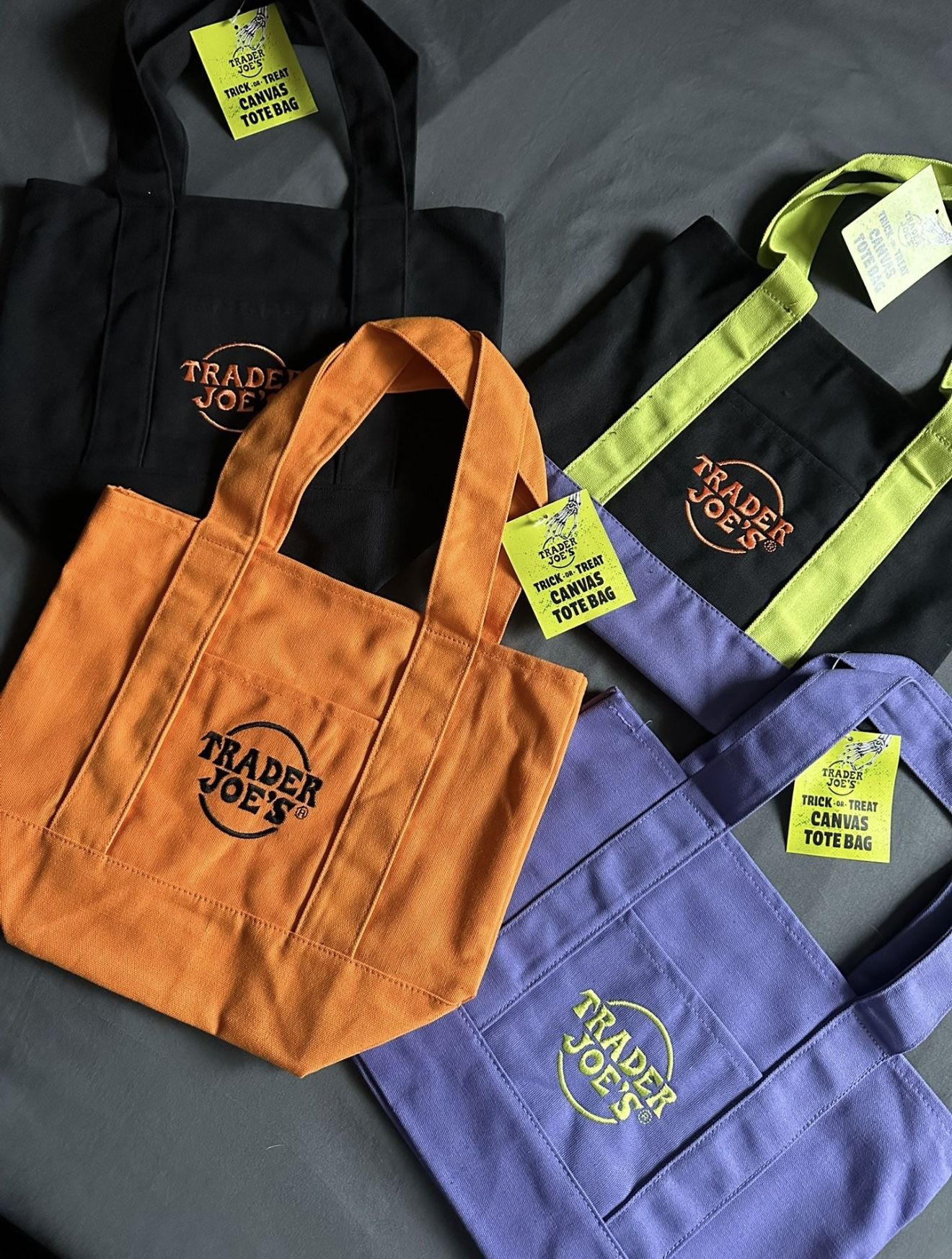 Trader Joe’s Halloween Mini Trick Or Treat Totes