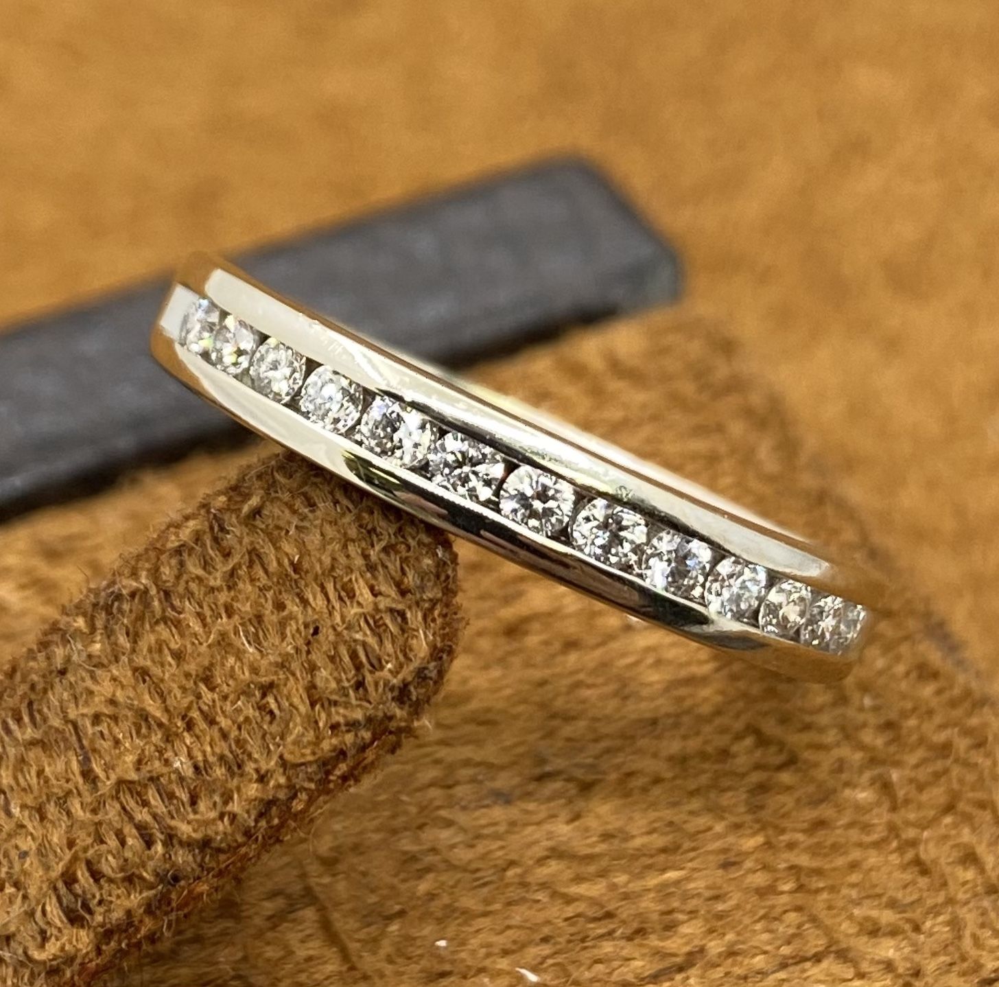 White Gold Diamond Wedding Ring Band