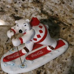 Coca Cola Polar Bear Figurine