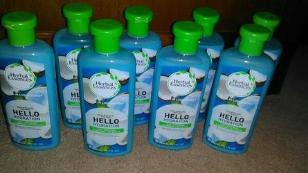 (8) bottles of Herbal Essences Shampoo plus Bodywash! Hello Hydration