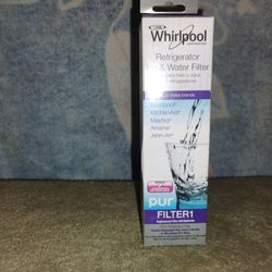 New Whirlpool Ice&Water Filter
