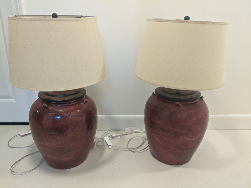 Pottery Barn Lamps