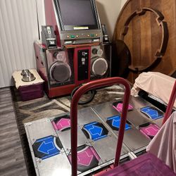 Dance Dance Revolution Arcade Cabinet 