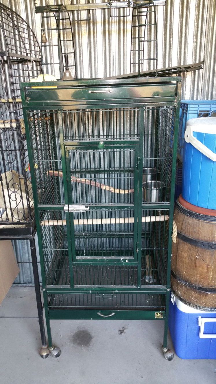 Large bird cage this is sold