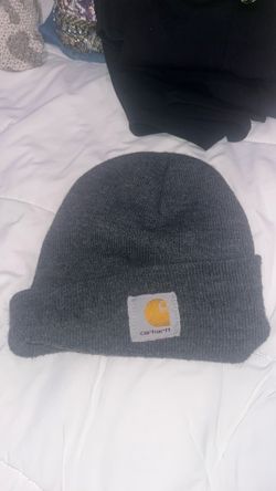 Carhartt Knit Beanie Hat Dark Gray