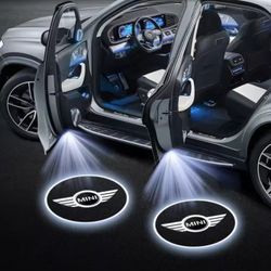 2 Mini Cooper Projector Lights For Doors Plug N Play Easy Install SHIPPING AVAILABLE