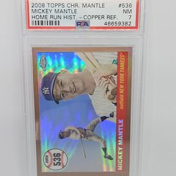 3 Mickey mantle graded slabs