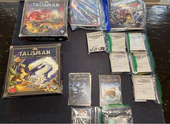 Talisman Revised 4th Edition board game collection