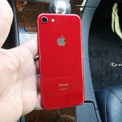 64GB Unlocked iPhone 8 Product Red Edition in EXCELLENT Condition 