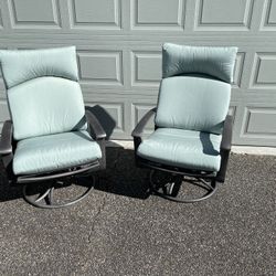 Exceptional Swivel Patio Chairs (2) - $500 N Tacoma