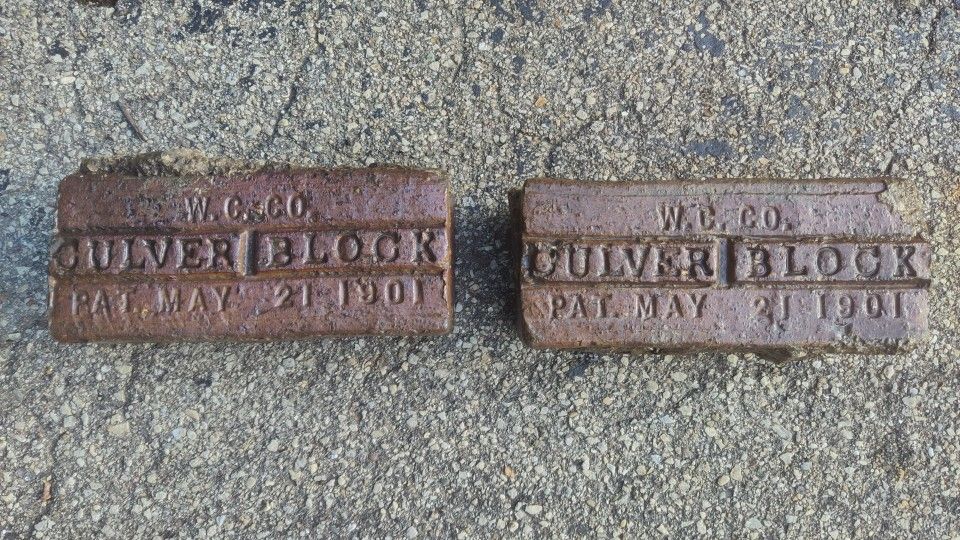 Indianapolis Motor Speedway Bricks LOT Of 2