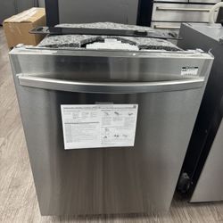 Samsung - 24" AutoRelease Dry Smart Built-In Stainless Steel Tub Dishwasher with 3rd Rack, StormWash, 46 dBA - Stainless Steel Model:DW80CG5451SR