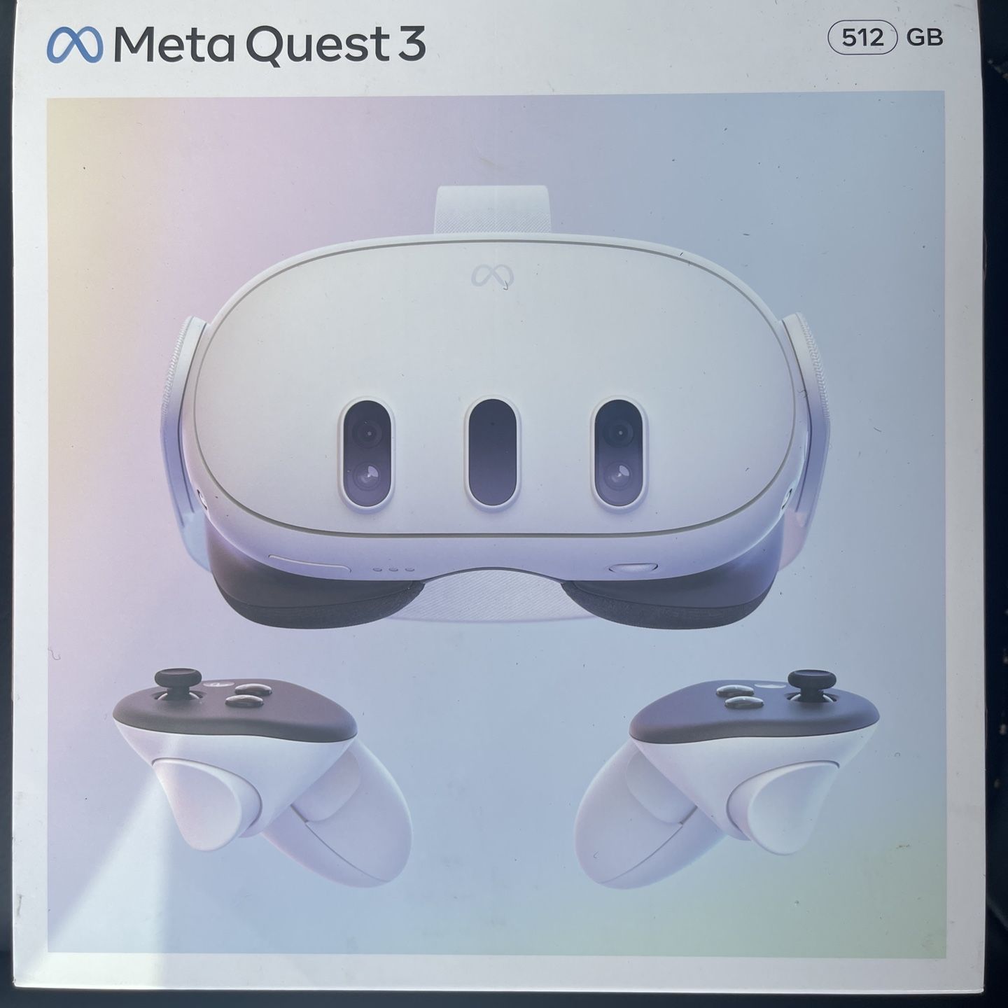 Meta / Oculus Quest 3 512GB NEW+ Game & 6 Months Trial for Sale in