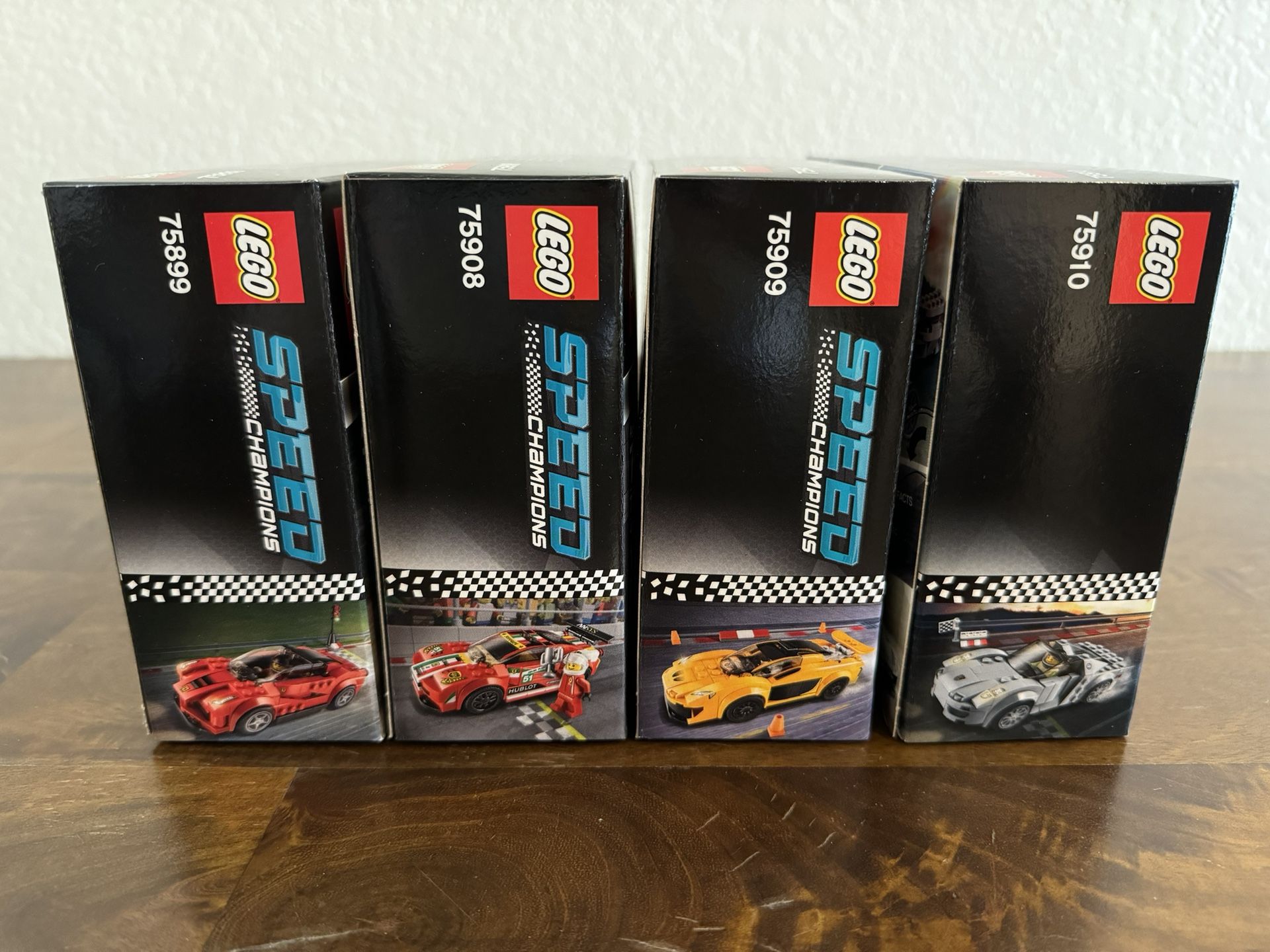 LEGO Speed Champions Lot 75899 LaFerrari, 75908 458 Italia GT2