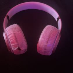 Beats Headphones-(rose gold)