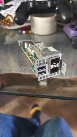 Supermicro AOC-CTG-I2S dual-port 10GbE SFP+ network adapter.
