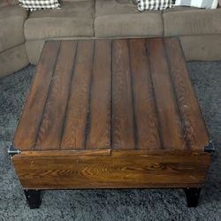 Coffee table with storage