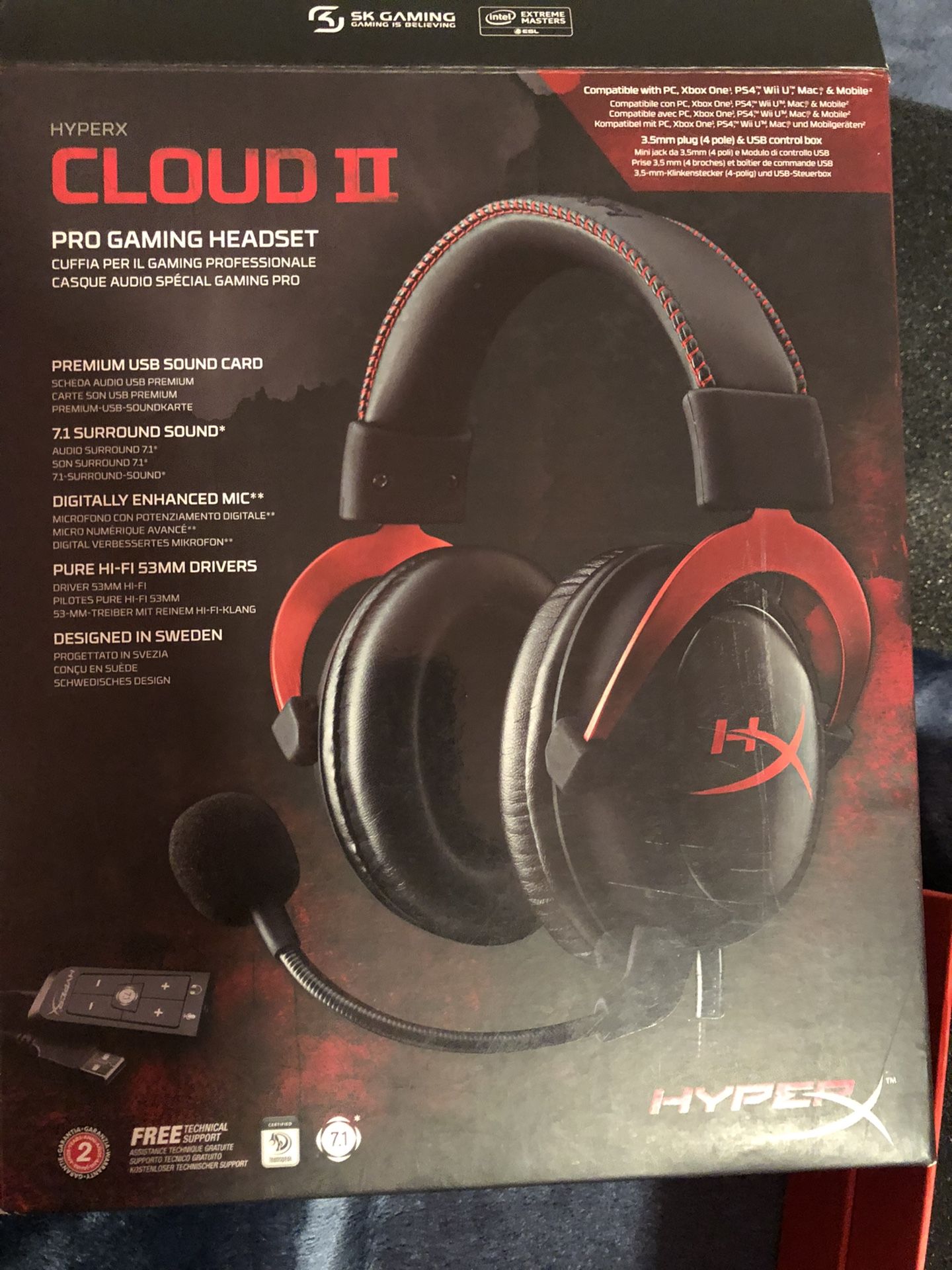 Gaming Headphones Hyper X