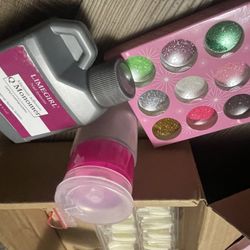 Acrylic Nail Kits for Beginners Nail Art Set Nail Acrylic Kit Decoration Powder Nail Art Tools for Salon DIY Gifts Manicures at Home