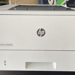 HP Laserjet Pro M402n Single-Function Wired Monochrome Laser Printer, White - Print only - 40 ppm, 1200 x 1200 dpi, 256MB RAM, 8.5 x 14, 2-line LCD, E
