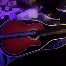 USA Ovation Balladeer 12-String Guitar + Original Hard Case