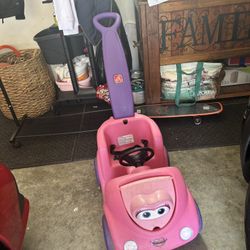 Pink Push Buggy 