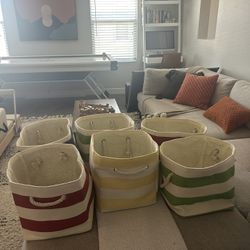 Playroom Children’s Room Storage Baskets 