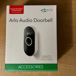 New Arlo audio Doorbell