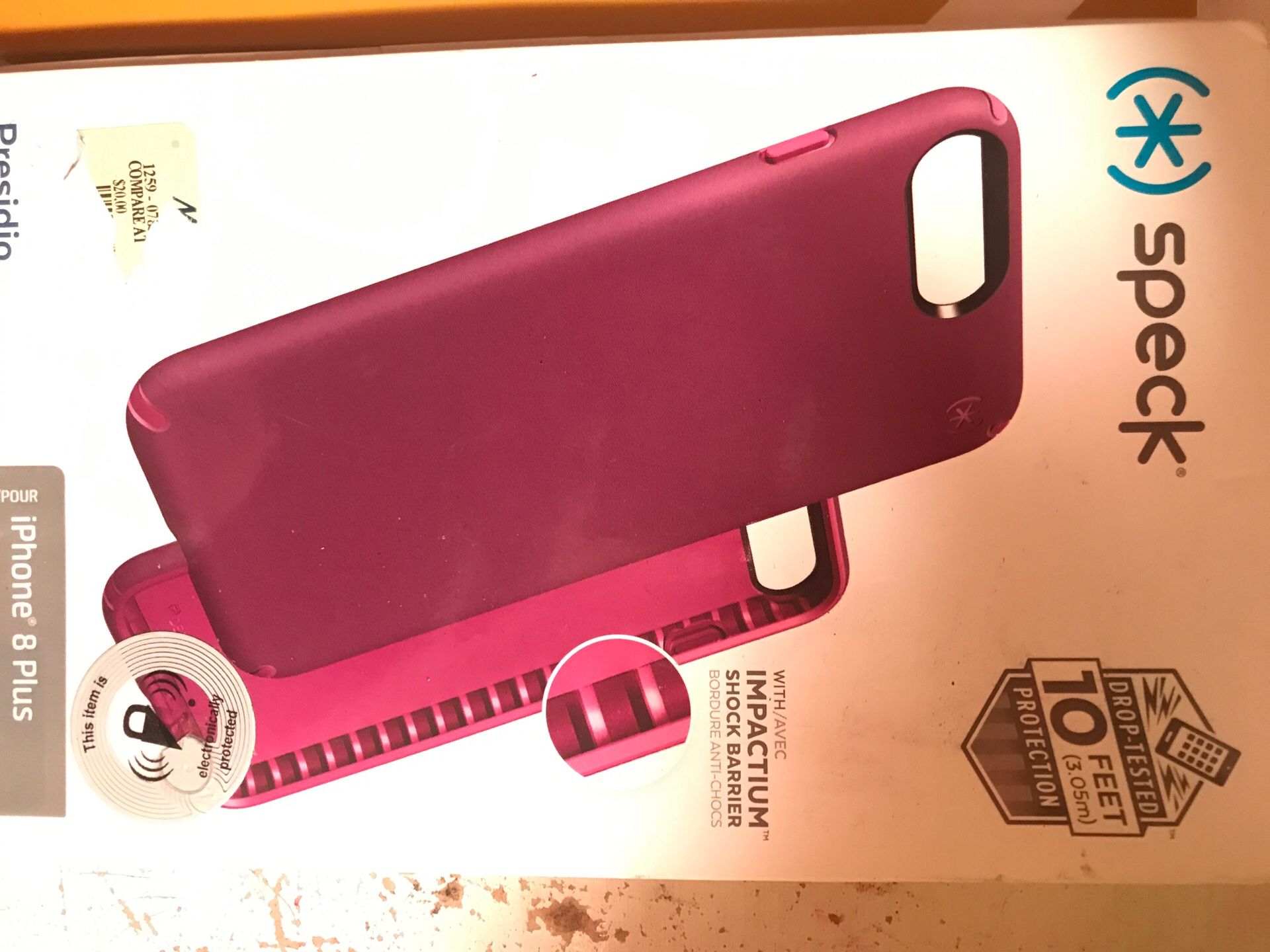 iPhone 6-8 plus HD clear glass and cover