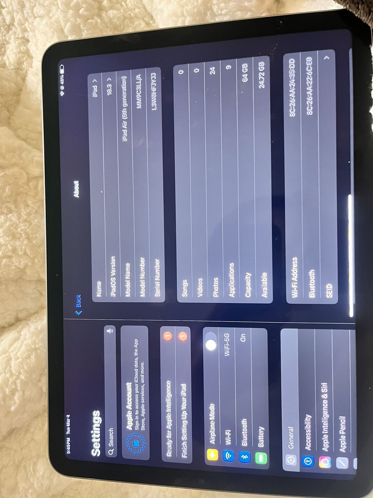 IPAD Air 
