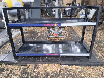 Two Tier Redbull Table
