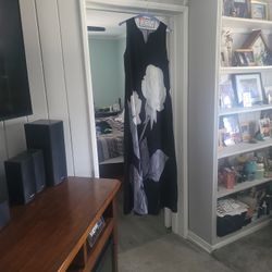 NEW XL Black And White Dress