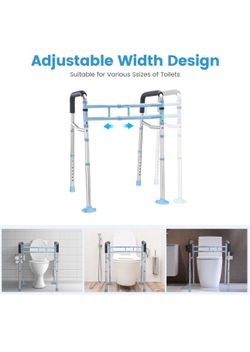 Toilet Safety Rail—bathroom 