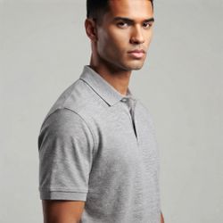 👕 Boxing Hall of Fame Vintage Grey Polo Shirt – Men’s Large – Made in USA