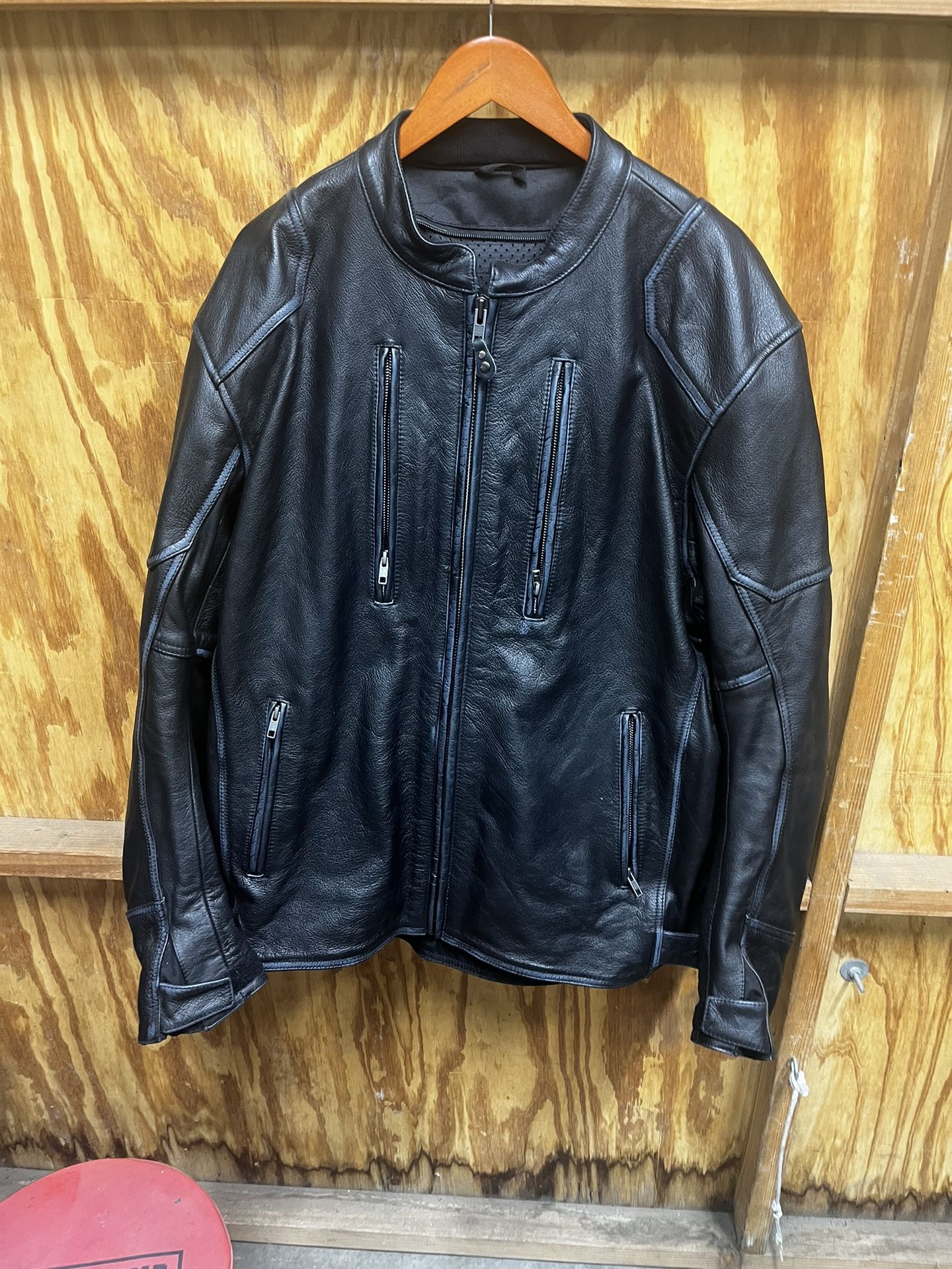 Street And Steel Leather Motorcycle Jacket