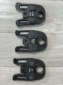 DeWalt IPS Standard Press Jaw Set 1/2" 3/4" 1"