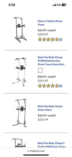 Body Flex Sports Power Tower, PT600 PT600