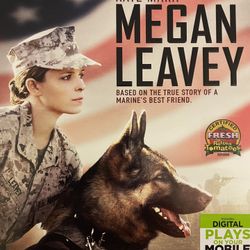 MEGAN LEAVEY (Blu-Ray + DVD-2017) Kate Mara!