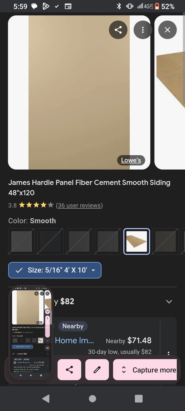 26 Individual 9"X4 Hardy Board